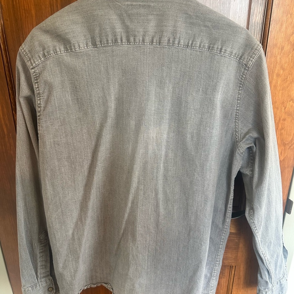Wrangler Red Label Gray Shirt - Picture 3 of 4